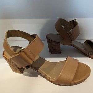 Stuart Weitzman "Broadban" | Tan | Ankle Strap Sandal